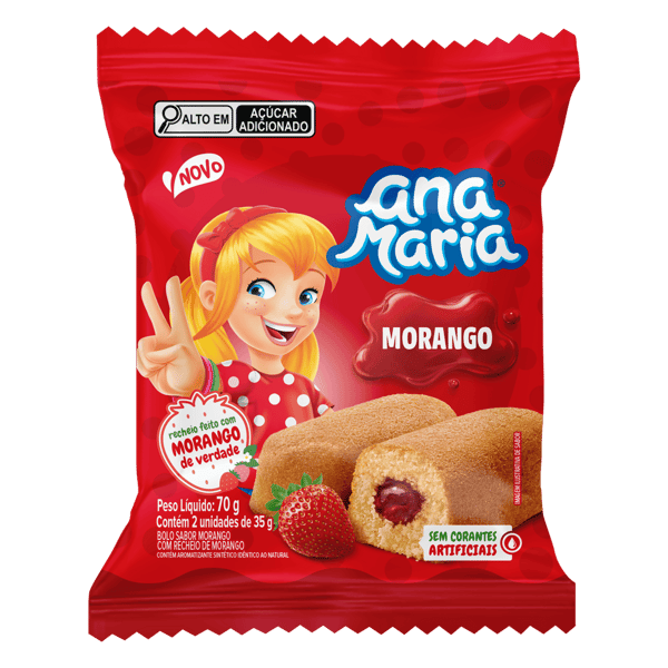 Lanchinho Ana Maria Pacote 2 unidades